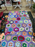 Grandmothers Flower Garden Quilt Top