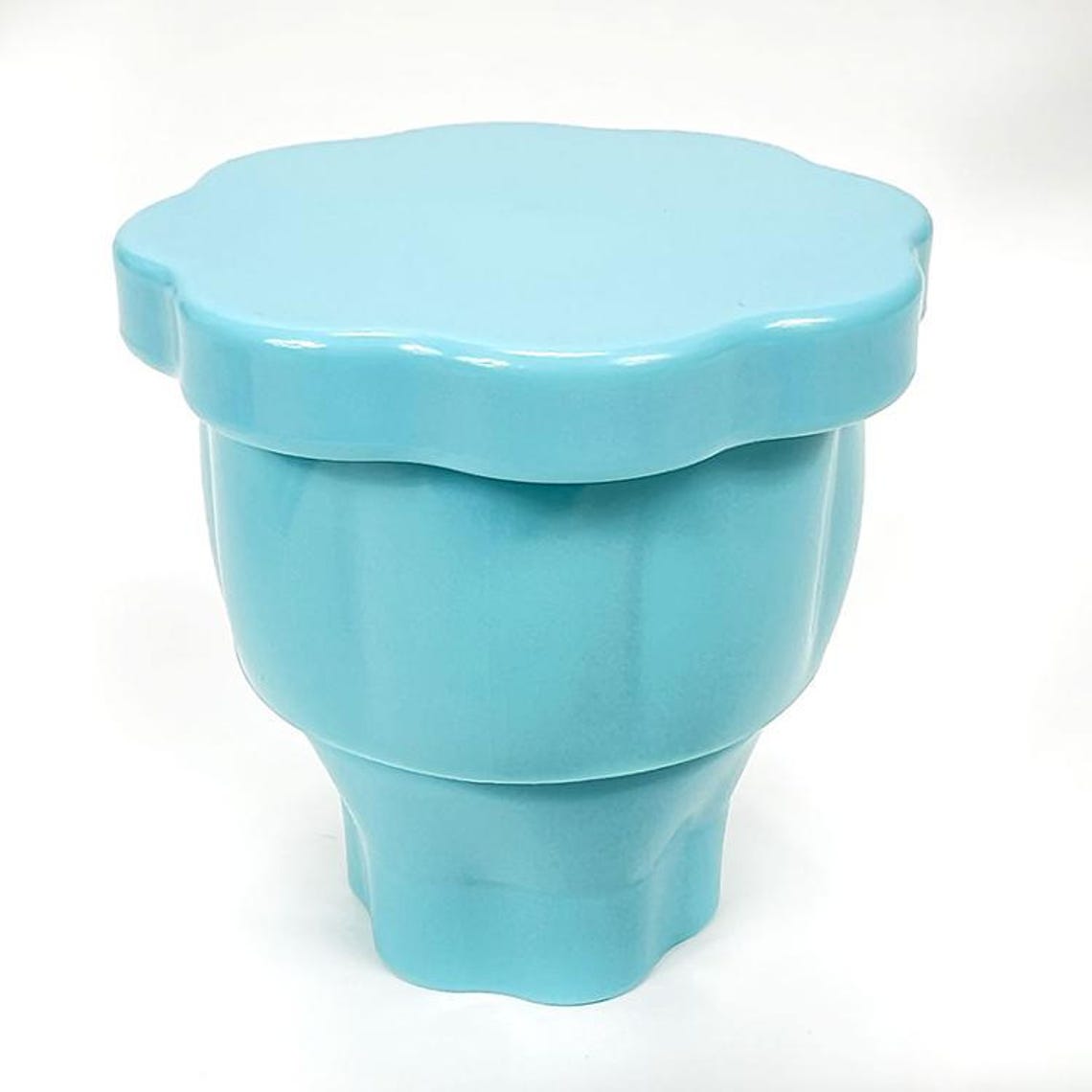 Magnetic Pin Cup - Bohemian Blue - Small