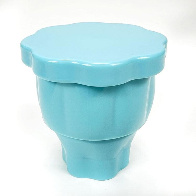 Magnetic Pin Cup - Bohemian Blue - Large