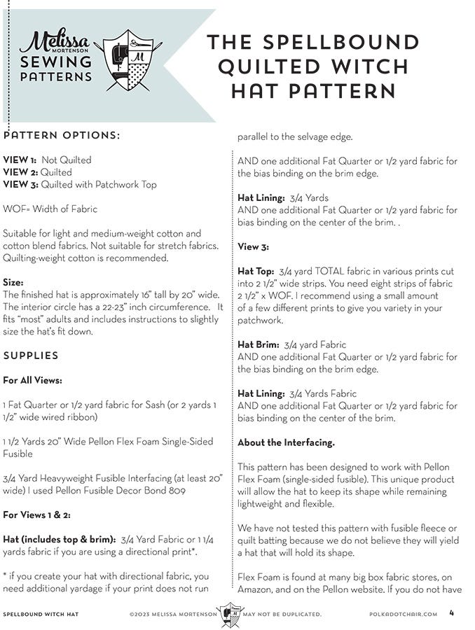 The Spellbound Hat
