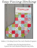 Easy Piecing Stocking