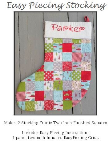 Easy Piecing Stocking